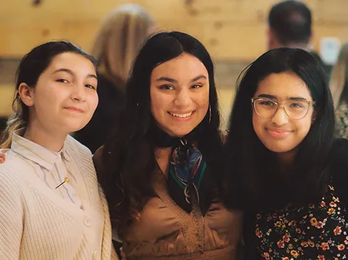 Students at a Sprout youth storytelling session in 2022